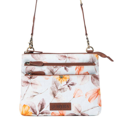 Maple Ridge Cotton & Leather Crossbody Bag Variant Combo