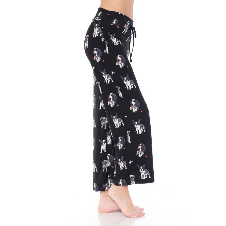 Buttery Soft Print Pajama Pants with Drawstring
