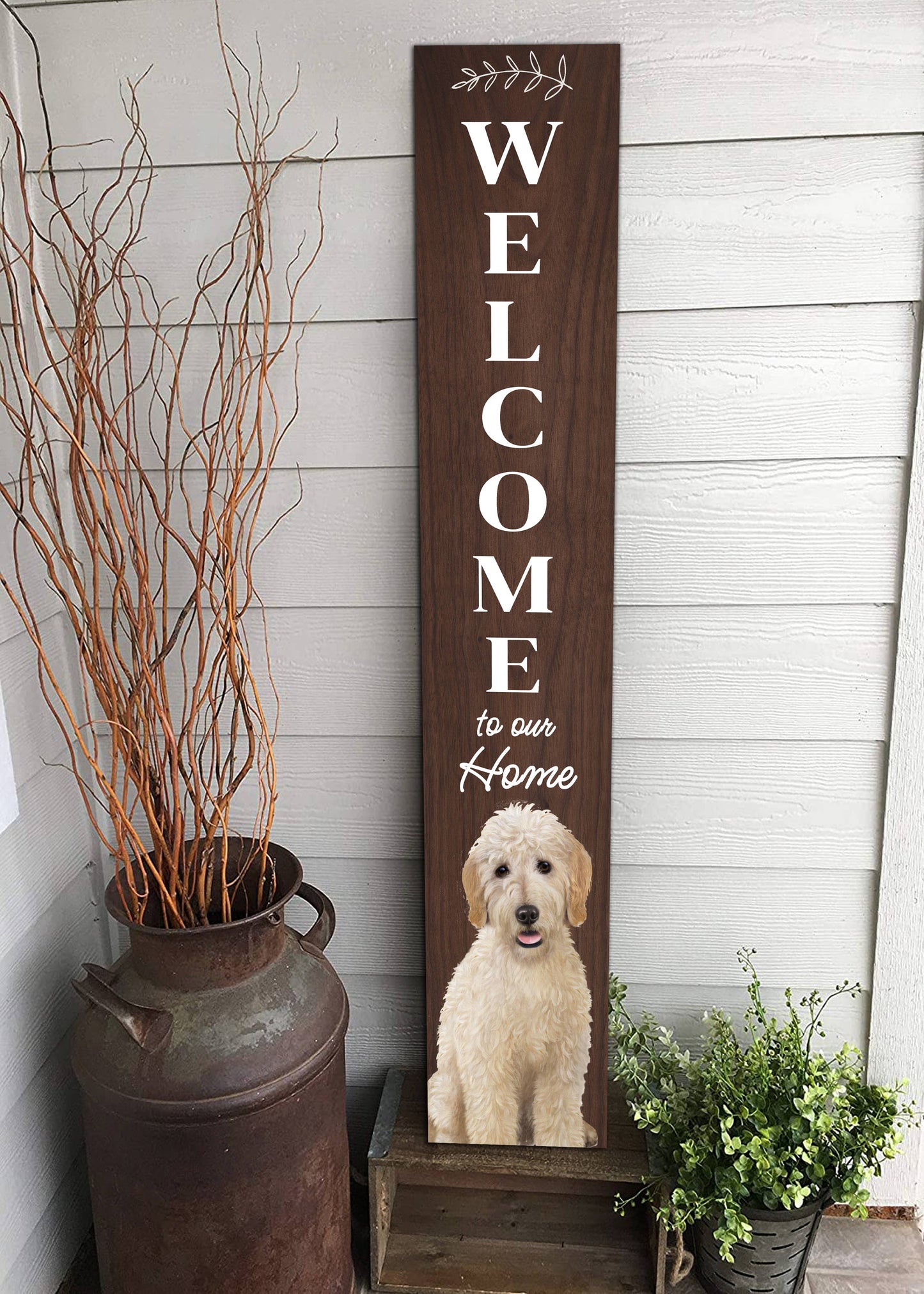 Goldendoodle Welcome sign