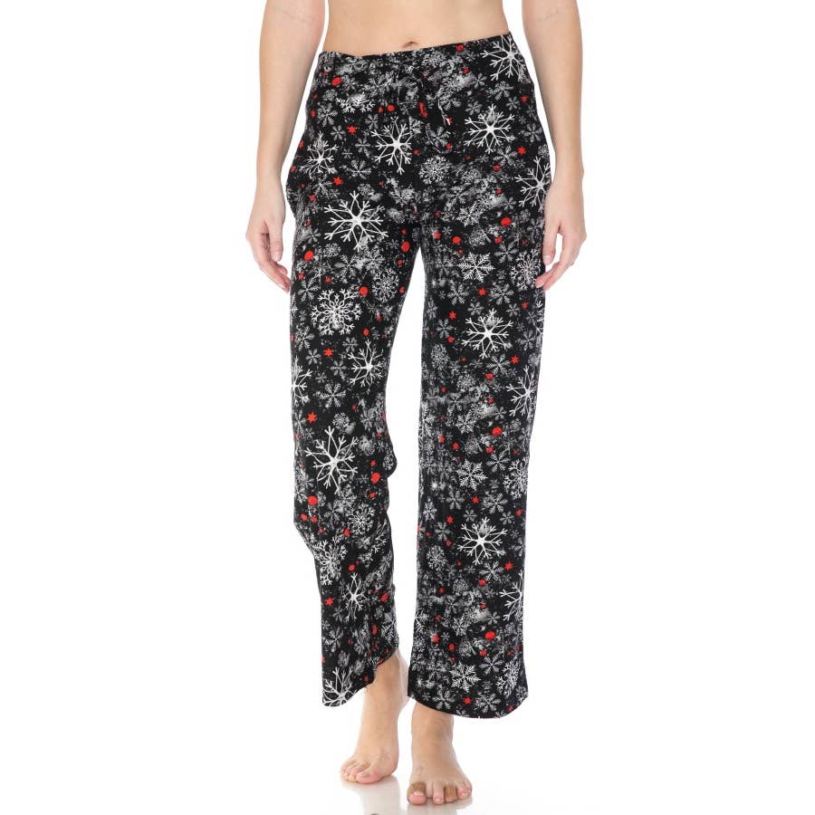 Buttery Soft Print Pajama Pants with Drawstring