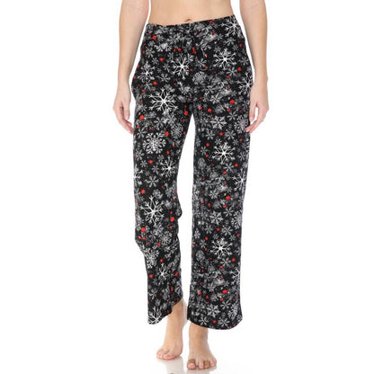 Buttery Soft Print Pajama Pants with Drawstring
