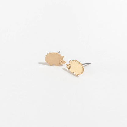Sale - Stud Buds Hedgehog Earrings