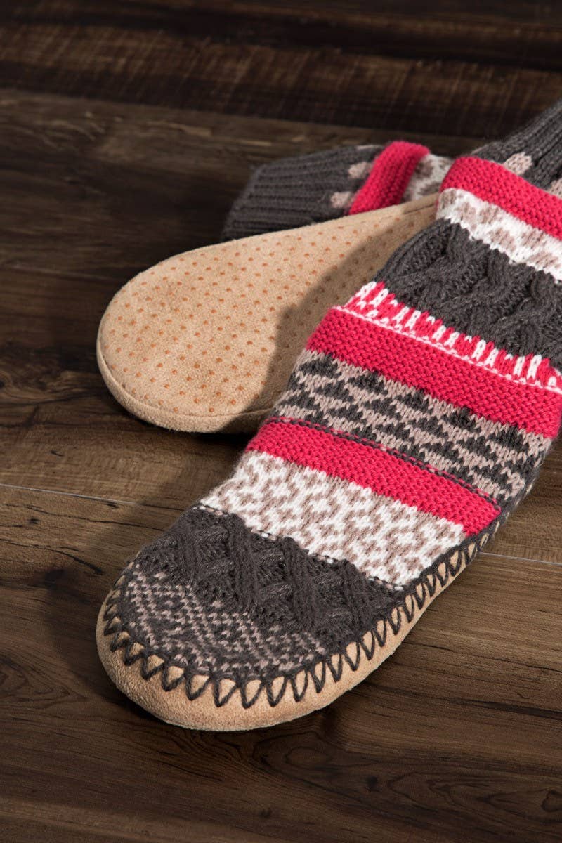 Nordic Slipper Sock Boot
