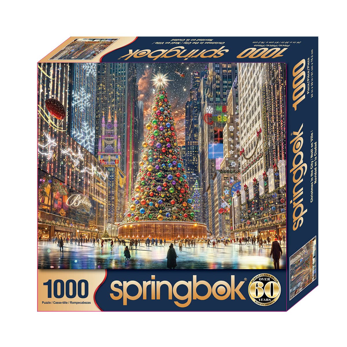 Christmas in the City 1000 Piece Jigsaw Puzzle