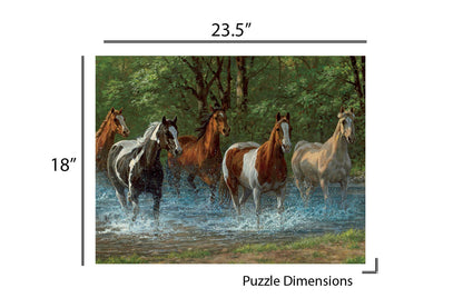 Summer Creek 500 Piece Jigsaw Puzzle