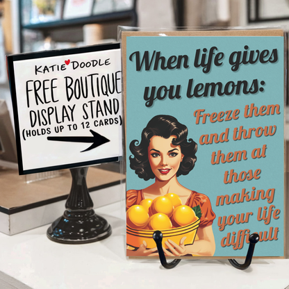 Funny Thinking of You Greeting Cards for Women, Men, Friend