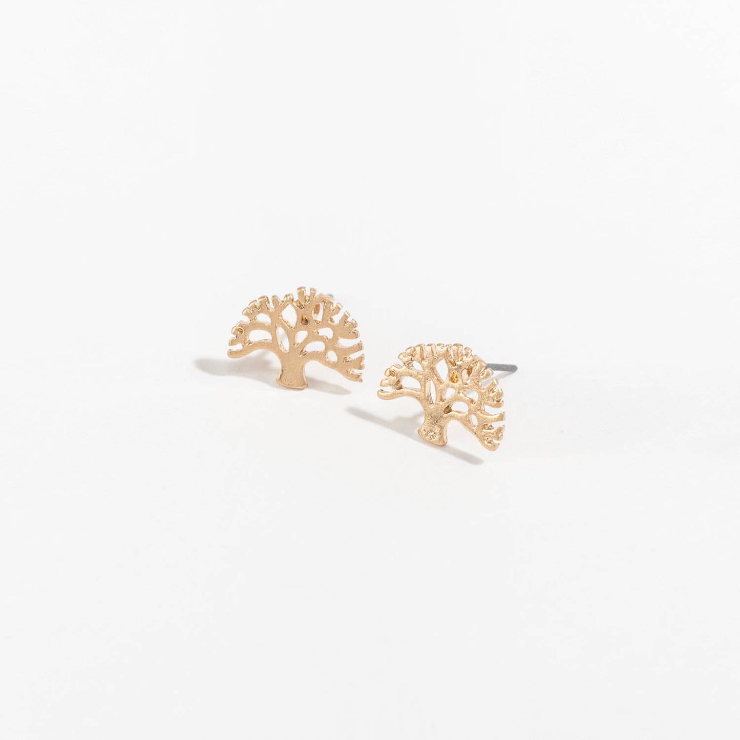 Sale - Stud Buds Tree Earrings