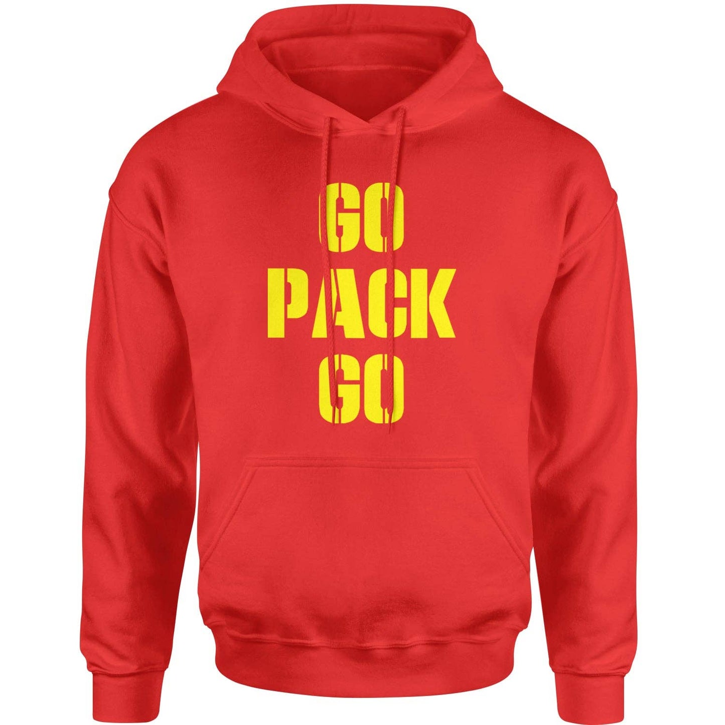 Go Pack Go Green Bay Adult Hoodie Sweatshirt