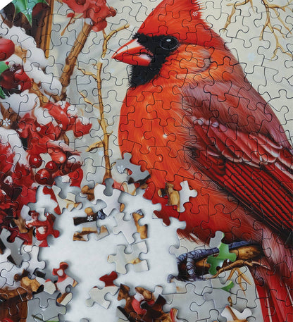 Cardinal Carols 500 Piece  Jigsaw Puzzle