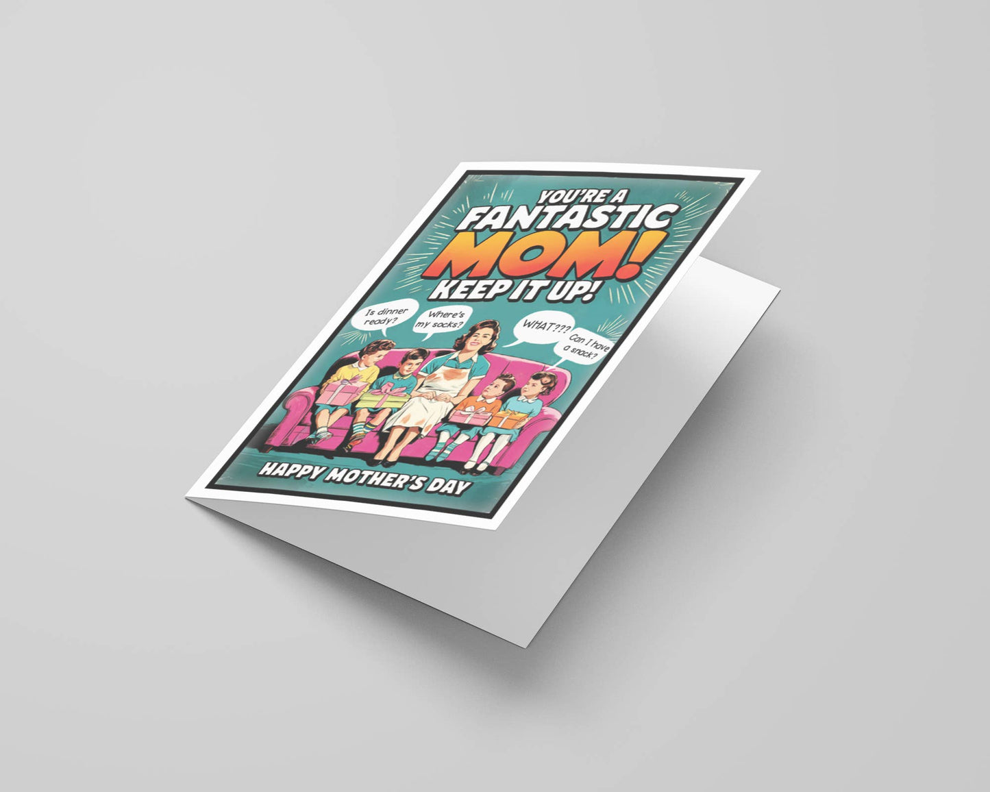 Funny Mothers Day Cards & Display Stand | Mothers Day Gifts
