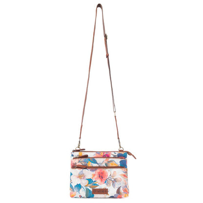 Maple Ridge Cotton & Leather Crossbody Bag Variant Combo