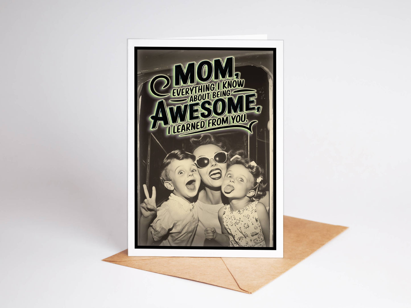 Funny Mothers Day Cards + Display Stand | Mothers Day Gifts