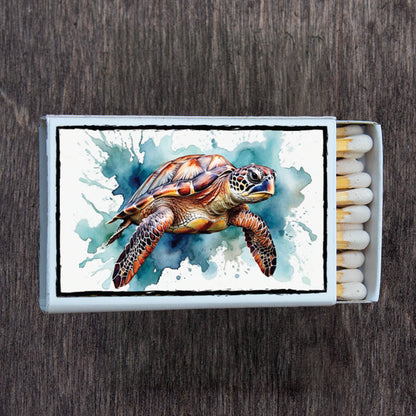 Matches • Sea Turtle • Home Decor for Candles and Incense