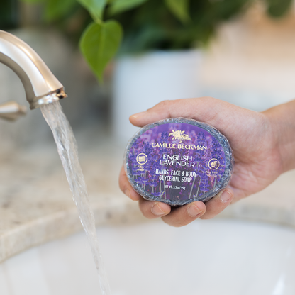 English Lavender Glycerine Soap for hands, face & body
