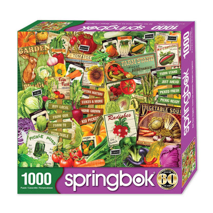 Eat Your Veggies 1000 Piece Jigsaw Puzzle