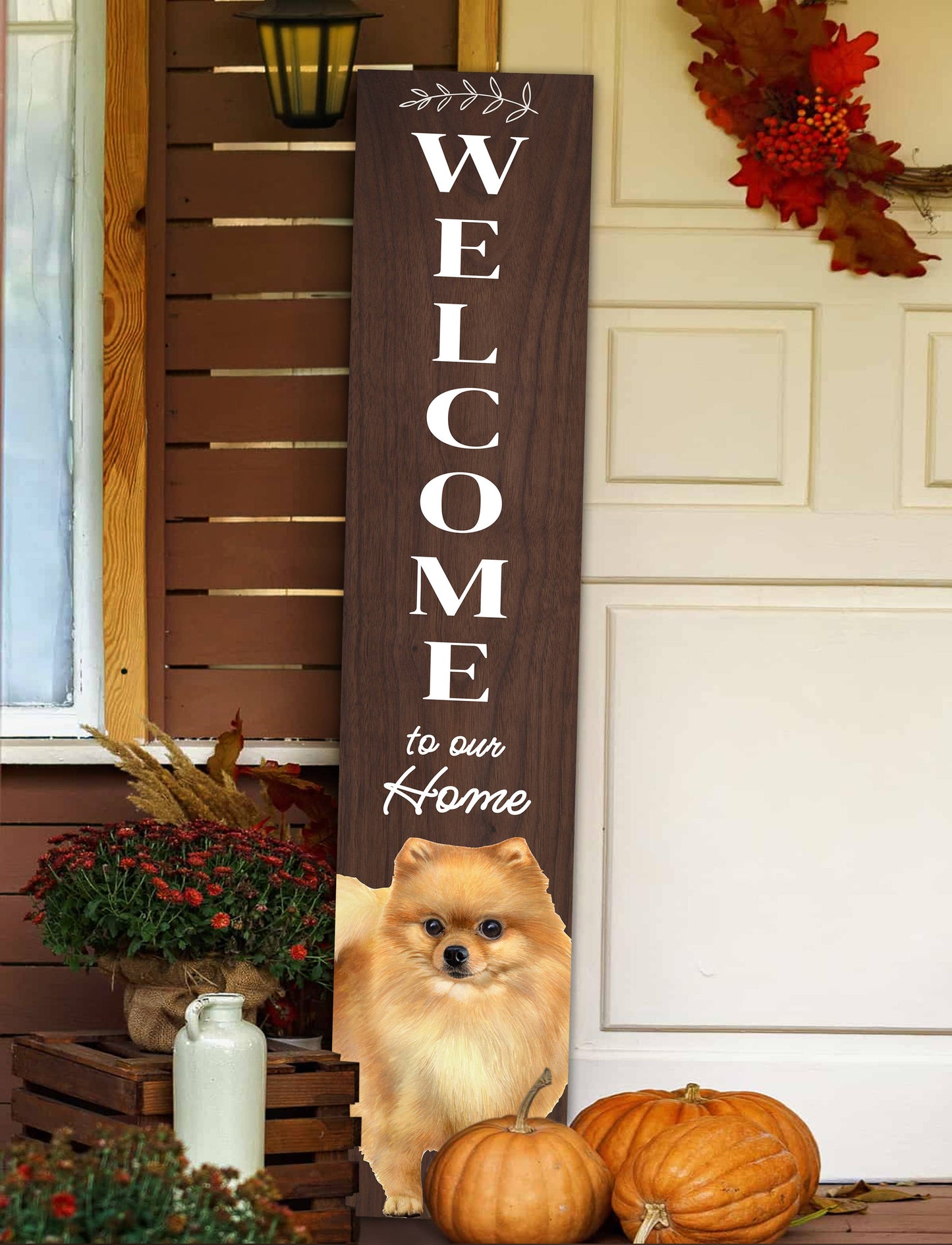 Pomeranian Welcome sign