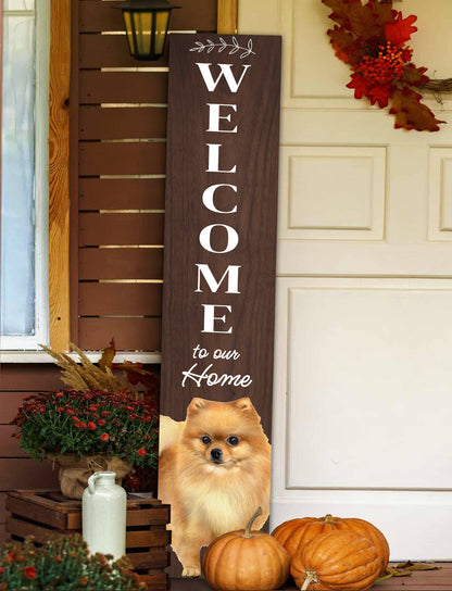 Pomeranian Welcome sign