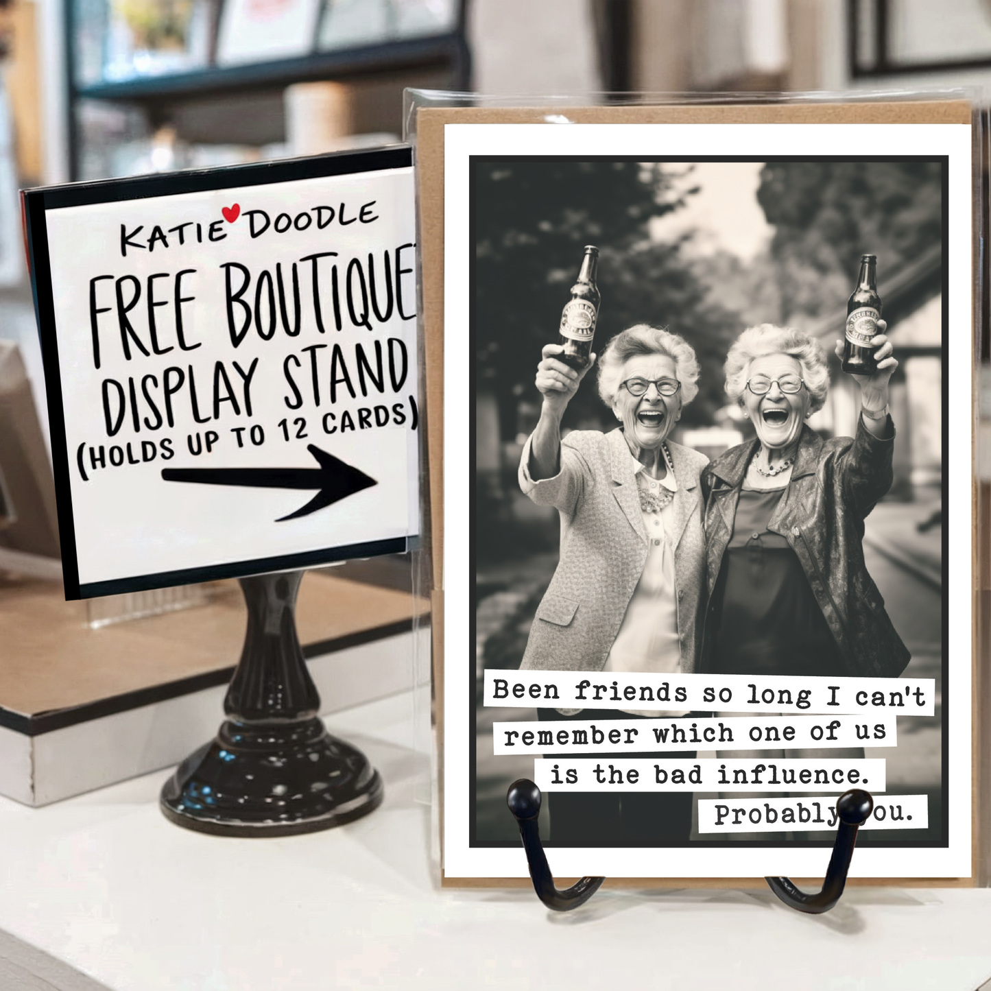 Funny Birthday Greeting Cards for Women, Best Friend Gifts