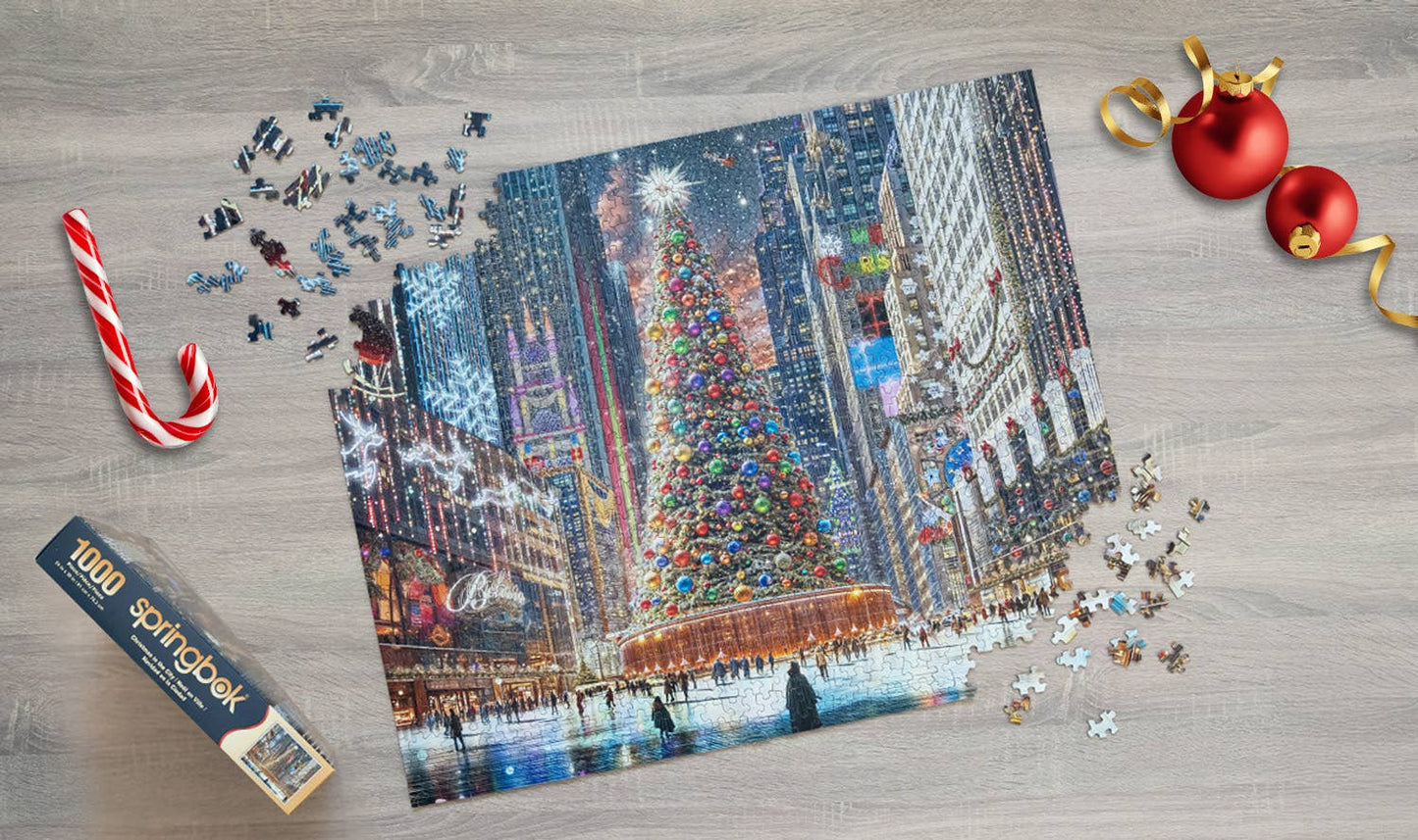 Christmas in the City 1000 Piece Jigsaw Puzzle
