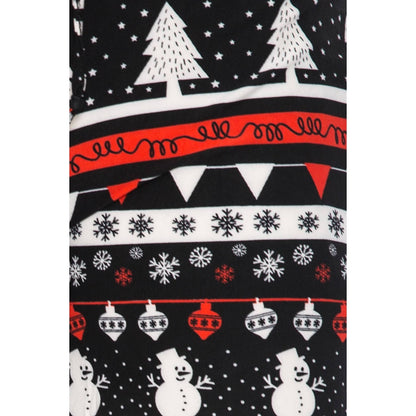 Buttery Soft Print Pajama Pants with Drawstring